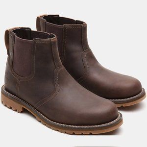 Timberland Larchmont Chelsea Dark Brown Nubuck Leather